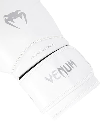 Venum Contender 1.5 Boxing Gloves - White/Silver - 16 Oz