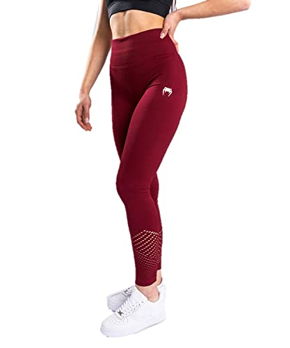 Venum Women's Standard Sparring Seamless Leggings - Burgundy