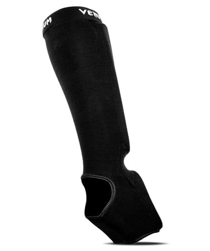 Venum Kontact Shin Guards - Black