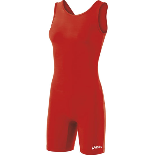 ASICS Women's Solid Modified Singlet - Red