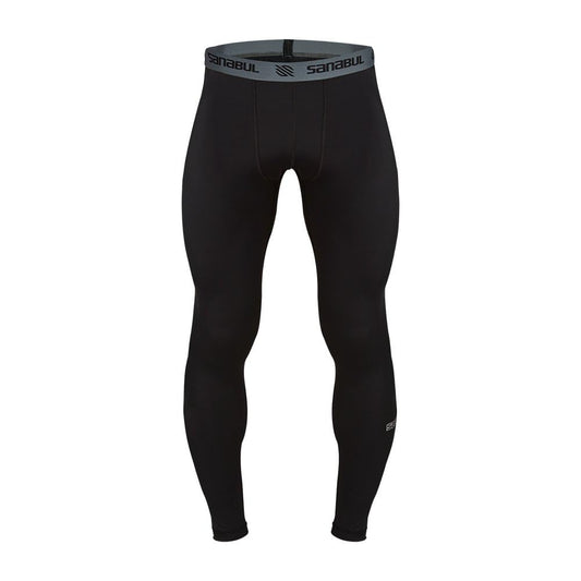 Sanabul Essential Compression Tights Men No Gi Jiu Jitsu Spats - Black