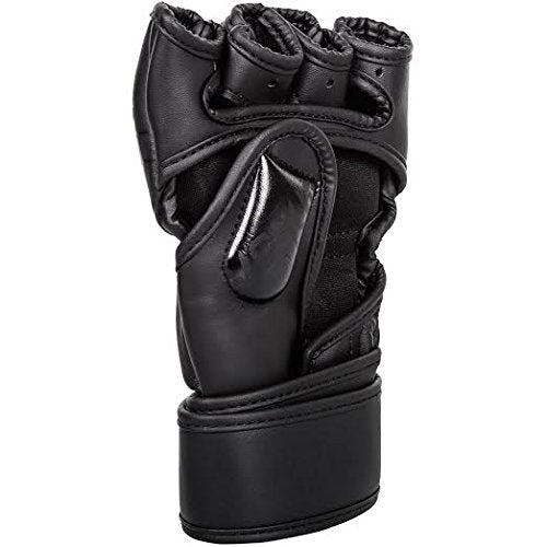 Venum Undisputed 2.0 MMA Shintex Leather Gloves, Matte/Black, Large/X-Large