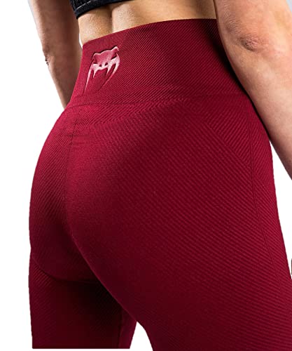 Venum Women's Standard Sparring Seamless Leggings - Burgundy