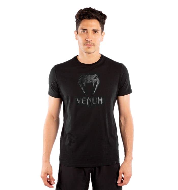 Venum Men's Classic T-Shirt - Black/Black