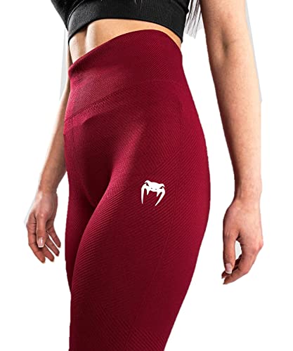 Venum Women's Standard Sparring Seamless Leggings - Burgundy