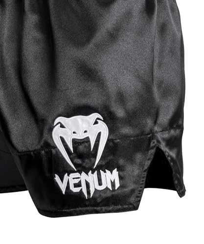 Venum Muay Thai Shorts Classic - Black/White/White