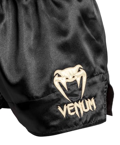 Venum Muay Thai Shorts Classic - Red/Black/Gold