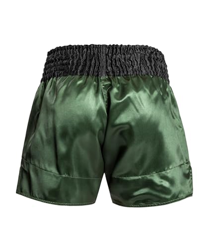 Venum Muay Thai Shorts Classic - Green/Black/Gold