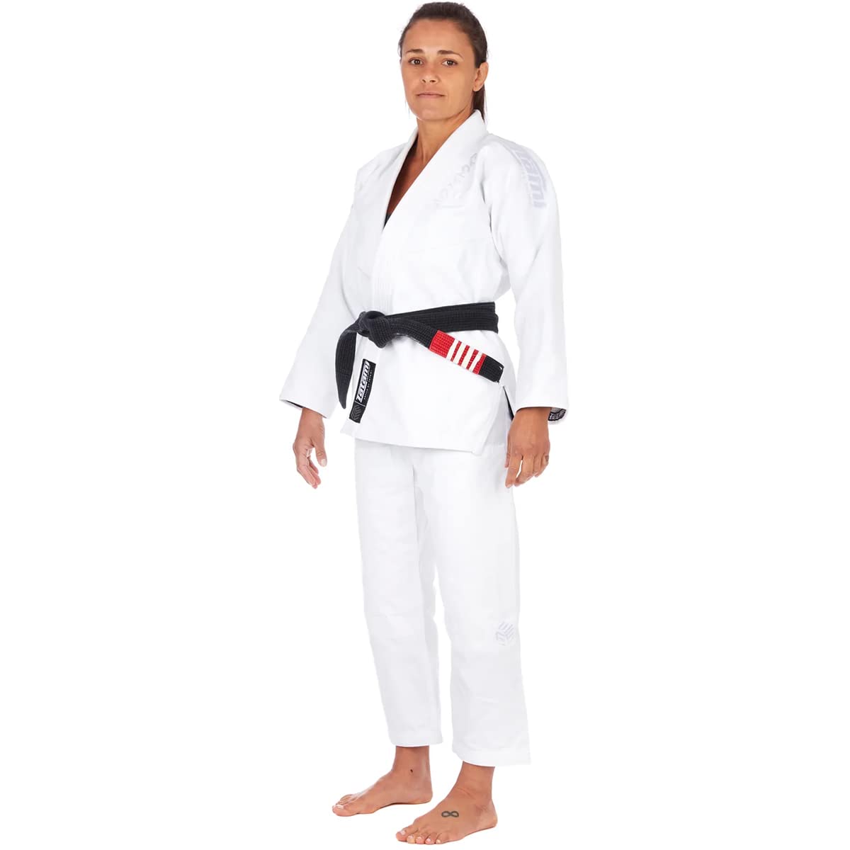 Tatami Fightwear Women's Estilo Black Label BJJ G - White/White