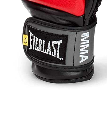 Everlast Pro Style MMA Grappling Gloves - Red