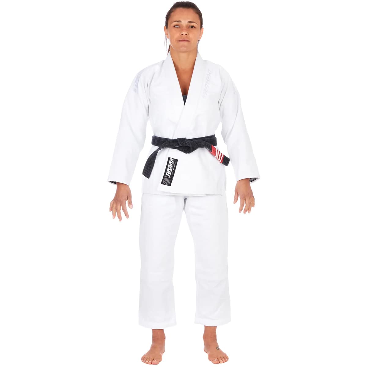 Tatami Fightwear Women's Estilo Black Label BJJ G - White/White