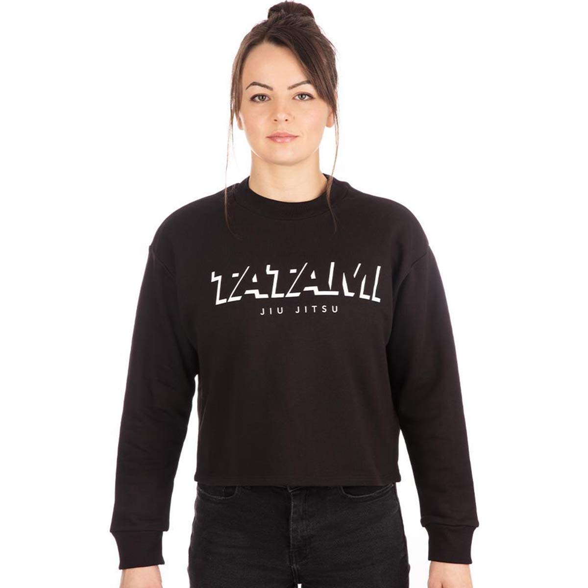 Tatami Fightwear Women's Cropped Pullover Sweatshirt - Black