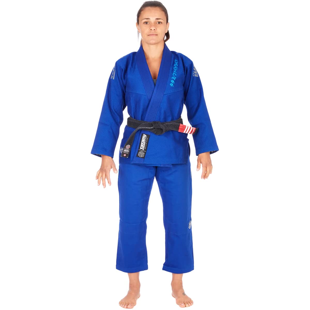 Tatami Fightwear Women's Estilo Black Label BJJ G - Gray/Blue