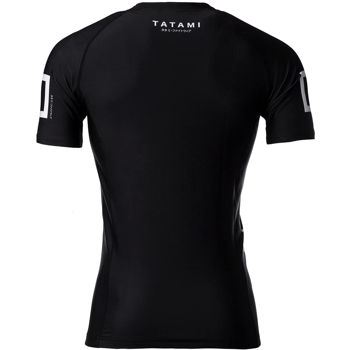 Tatami Fightwear Katakana Short Sleeve Rashguard - Black