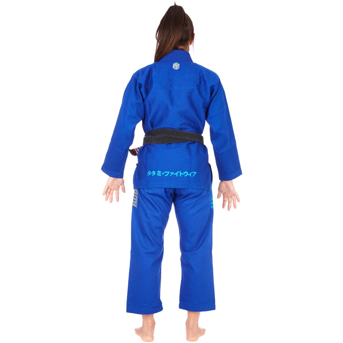 Tatami Fightwear Women's Estilo Black Label BJJ G - Gray/Blue