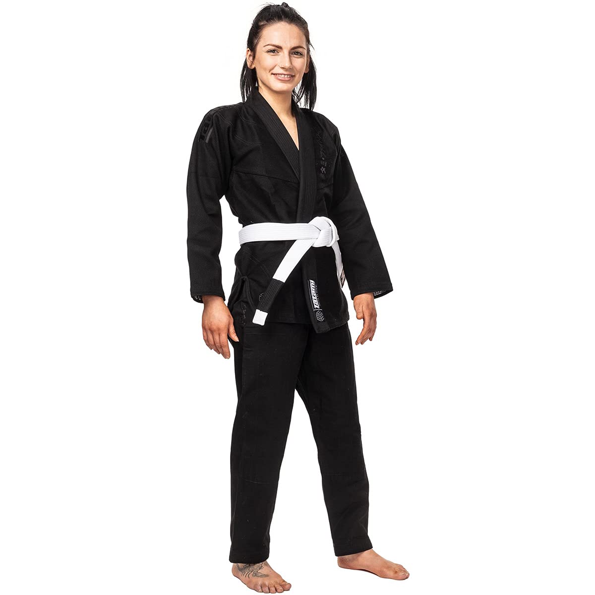 Tatami Fightwear Women's Estilo Black Label BJJ Gi - Black/Black