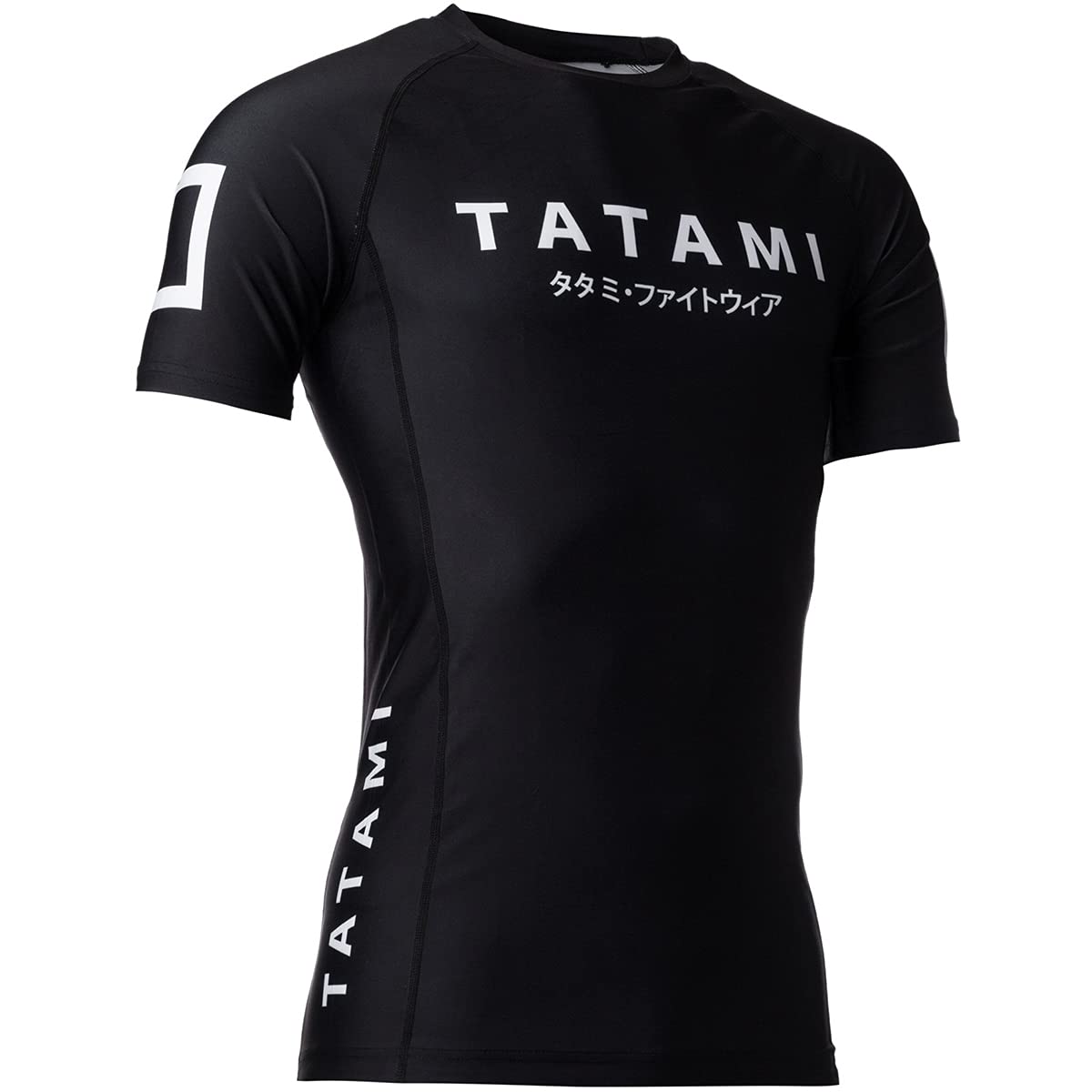 Tatami Fightwear Katakana Short Sleeve Rashguard - Black