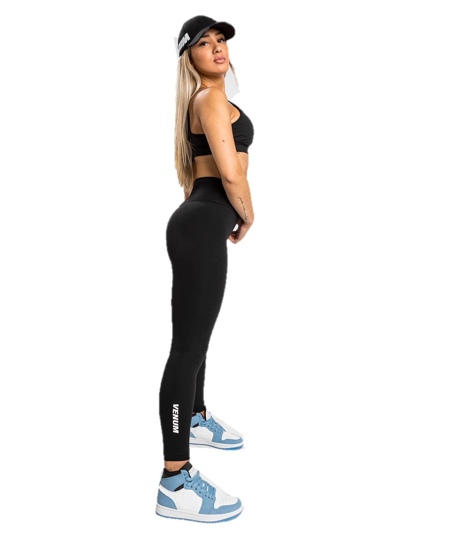 Venum Women's Standard Essential Lifestyle Leggings - Black