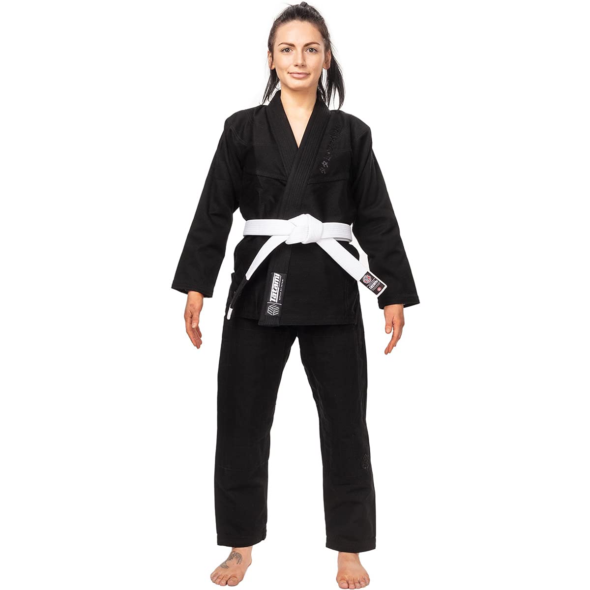 Tatami Fightwear Women's Estilo Black Label BJJ Gi - Black/Black