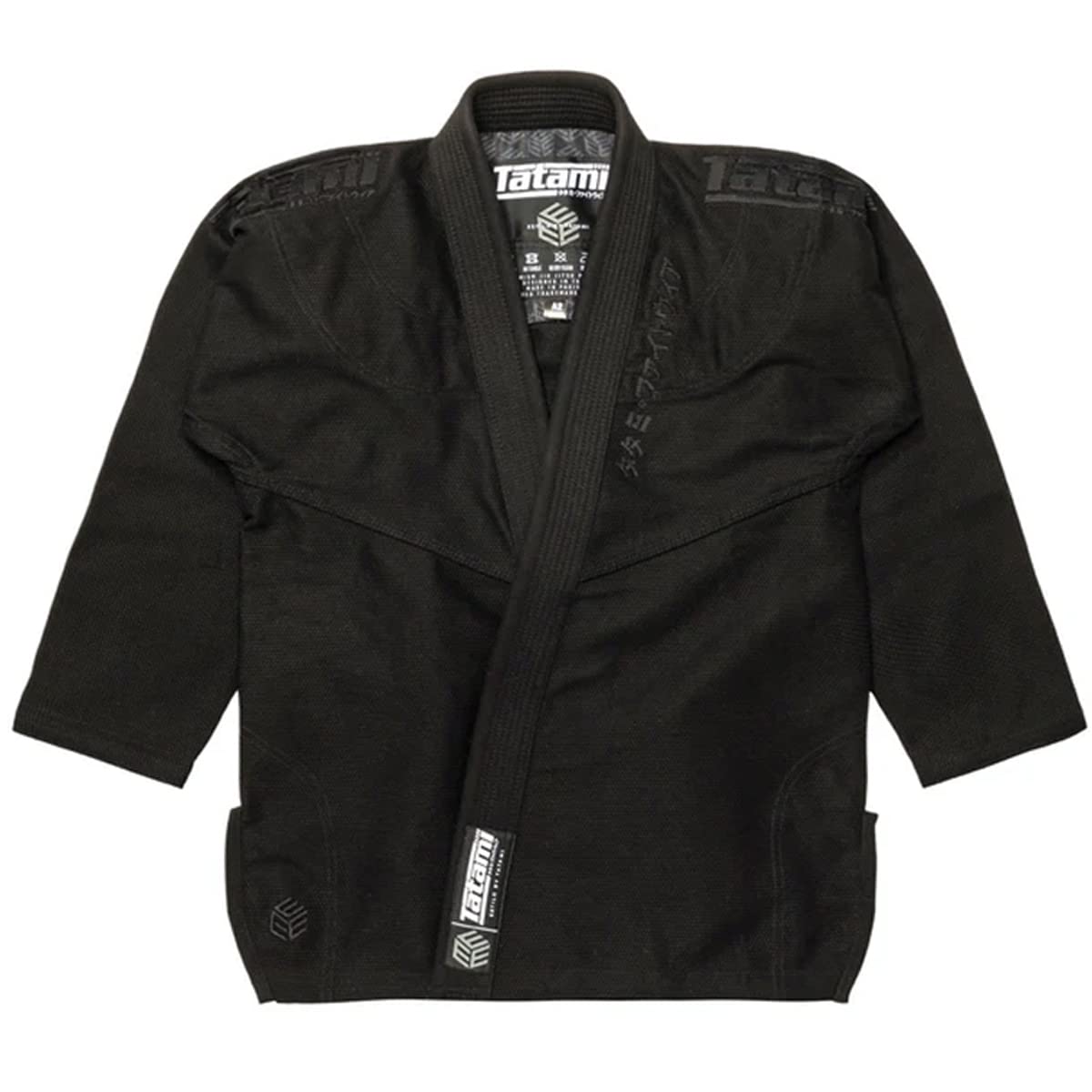 Tatami Fightwear Estilo Black Label BJJ Gi - Black/Black