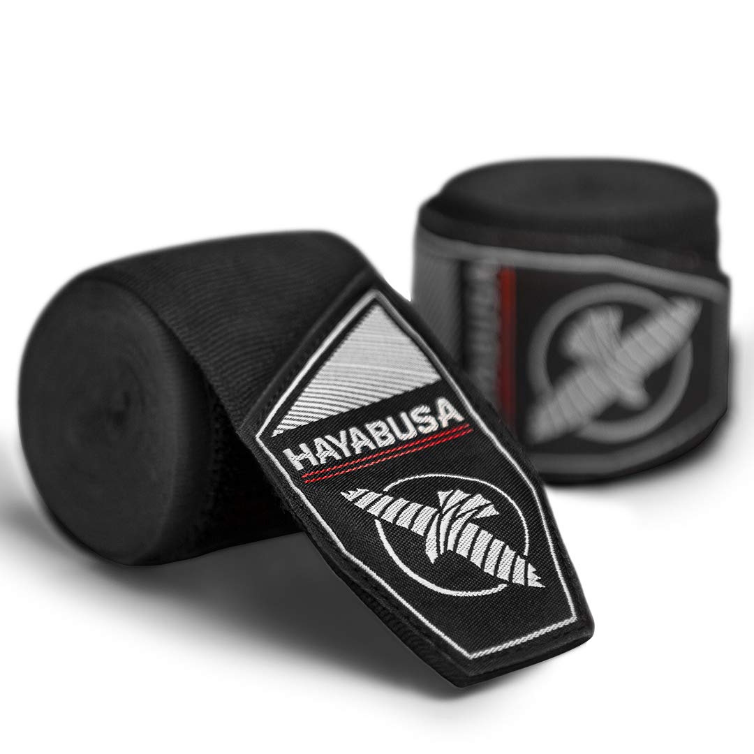 Hayabusa Boxing Hand Wraps for Kids - Black