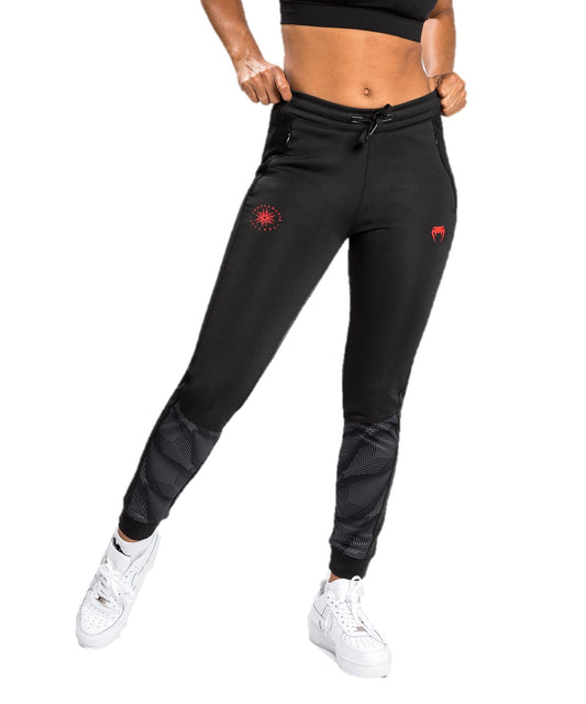 Venum Women's Standard Phantom Jogging Pants - Black/Red