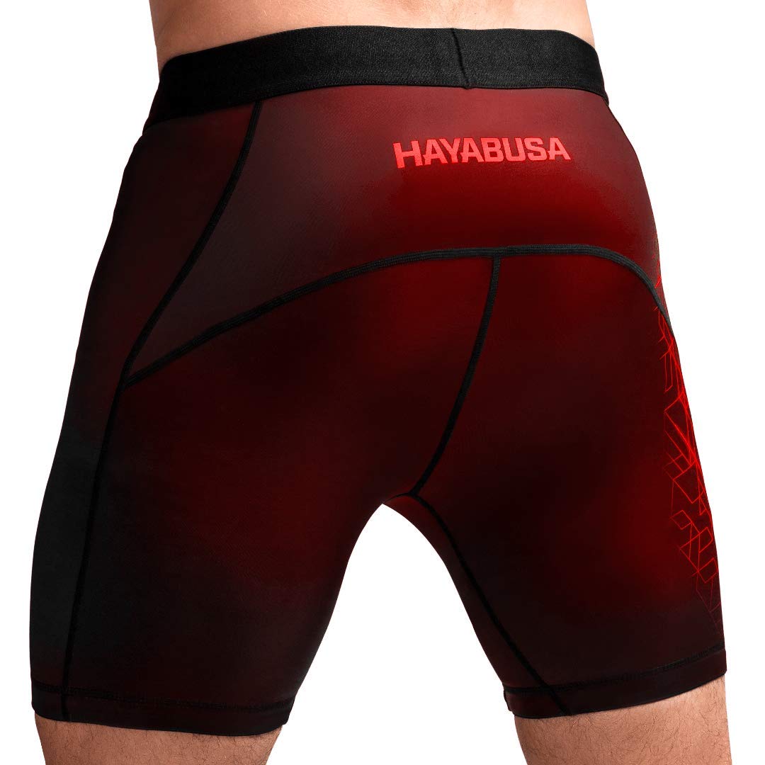 Hayabusa Geo Vale Tudo Shorts Men - Red