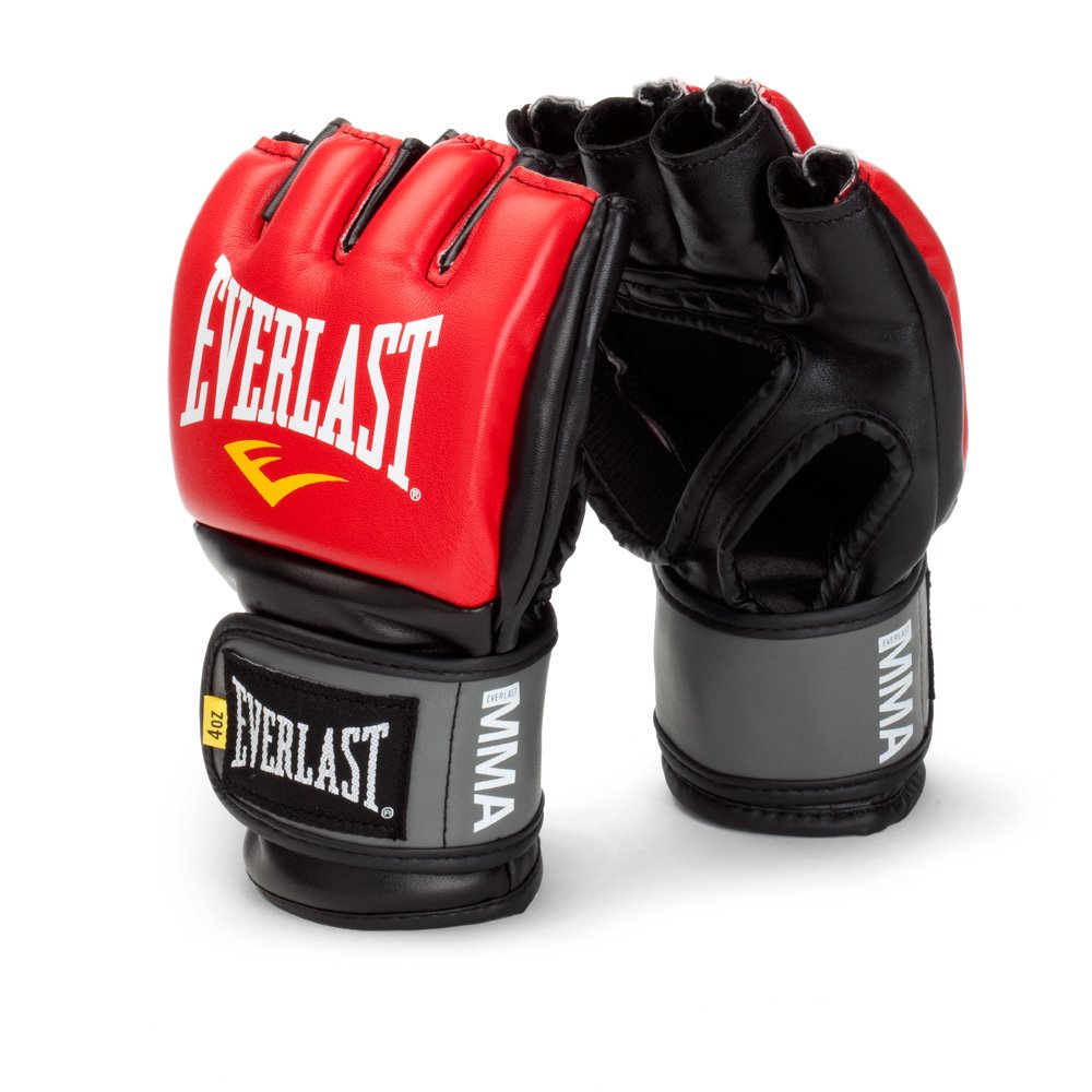 Everlast Pro Style MMA Grappling Gloves - Red