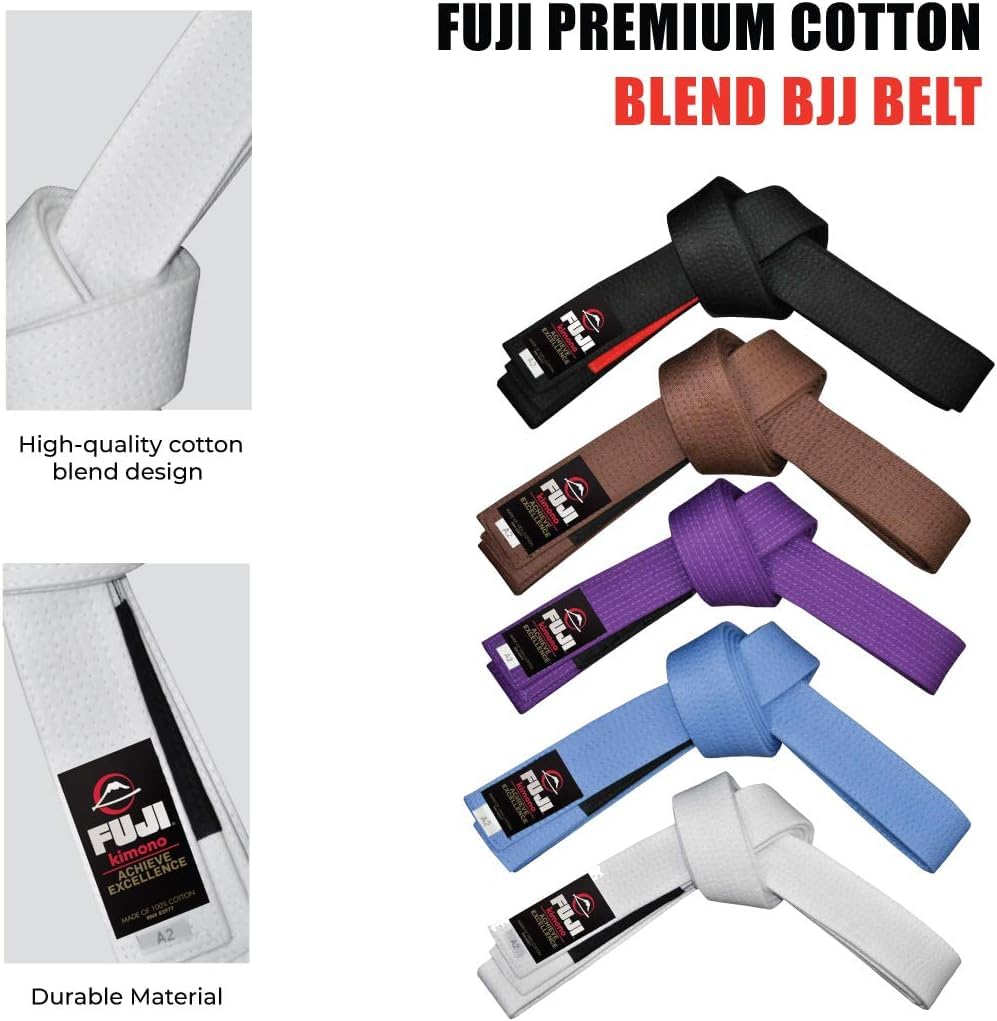 FUJI Premium Cotton Blend BJJ Belts