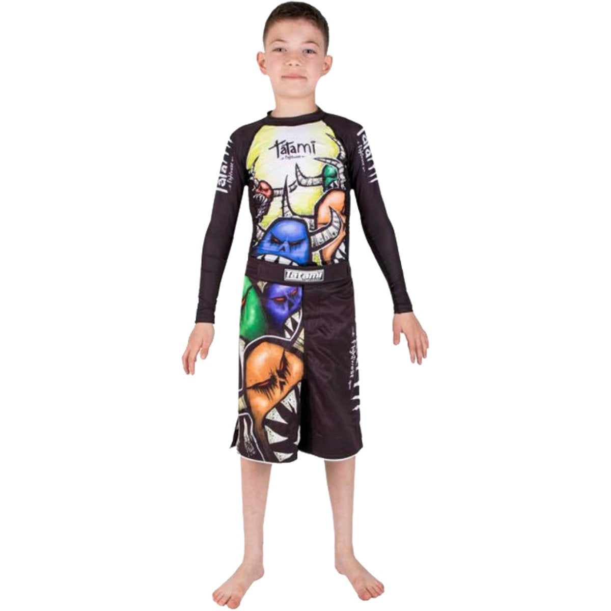 Tatami Kid's Monster MMA Fight Shorts - Black