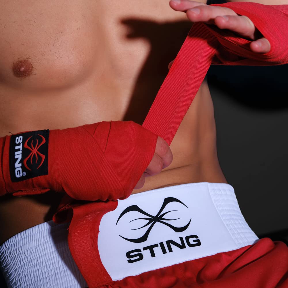 STING Elasticized Boxing Hand Wraps, Boxing Equipment for Professional Competition and Training