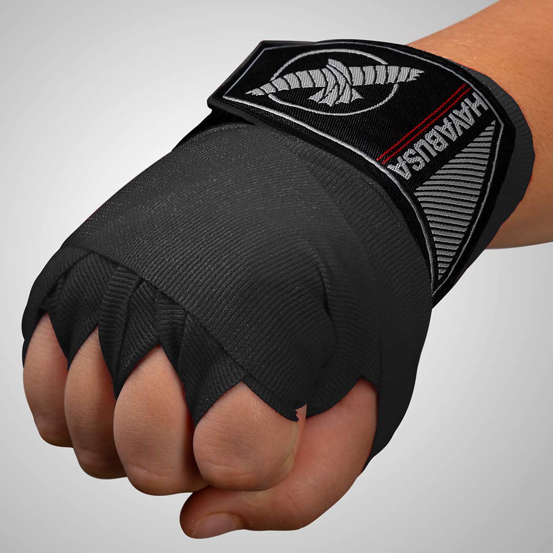 Hayabusa Boxing Hand Wraps for Kids - Black