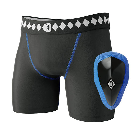 Diamond MMA Compression Short Built-in Jock Strap & Athletic Cup Groin Protection System