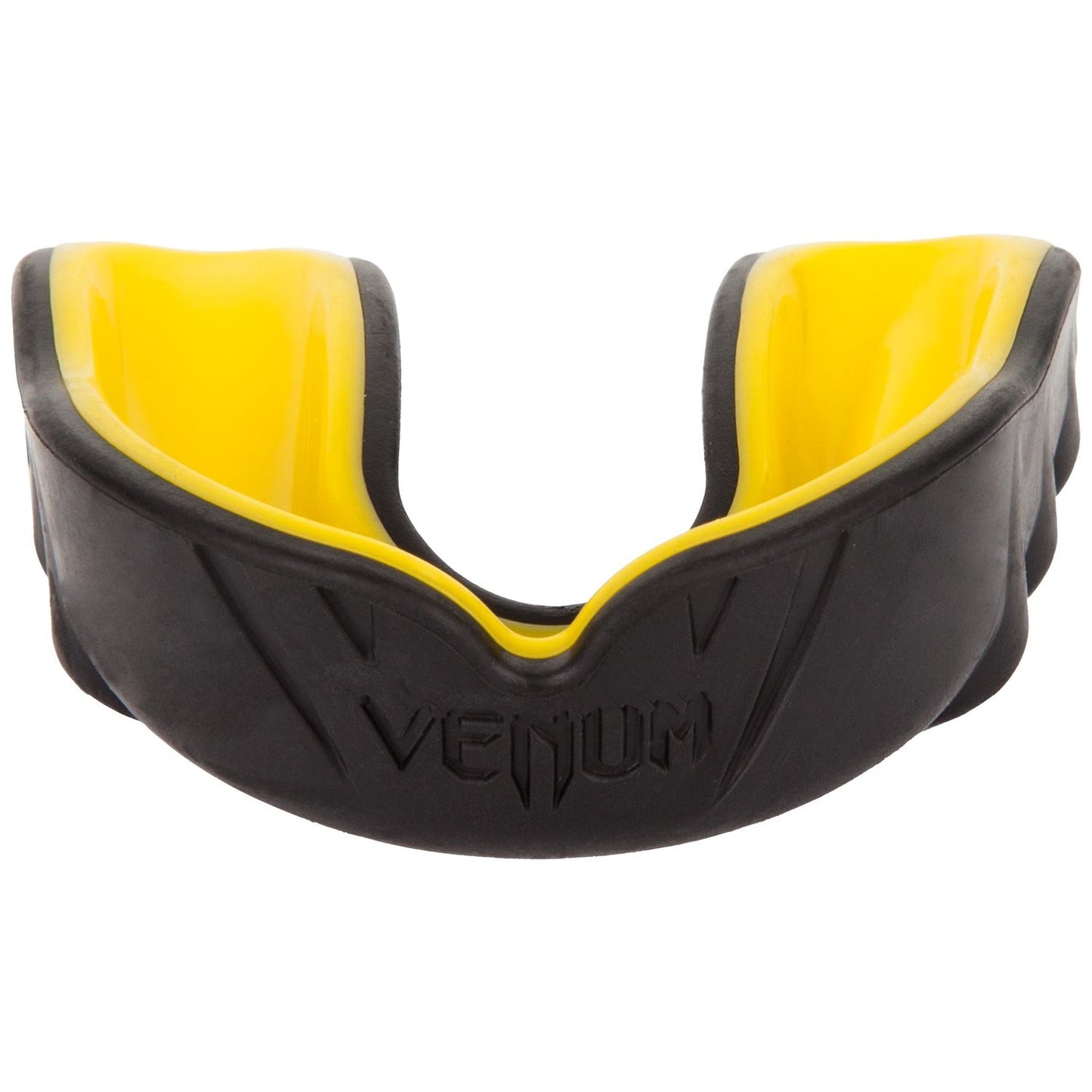 Venum Challenger Mouthguard - Black/Yellow