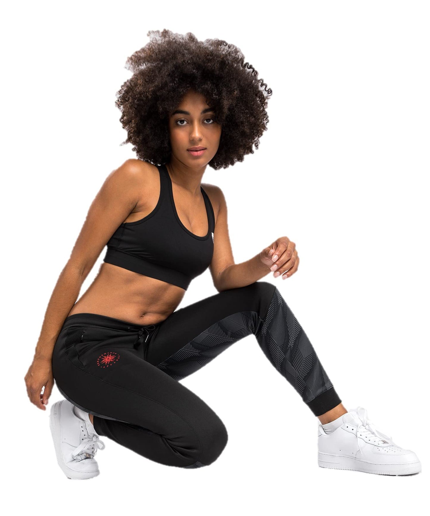 Venum Women's Standard Phantom Jogging Pants - Black/Red