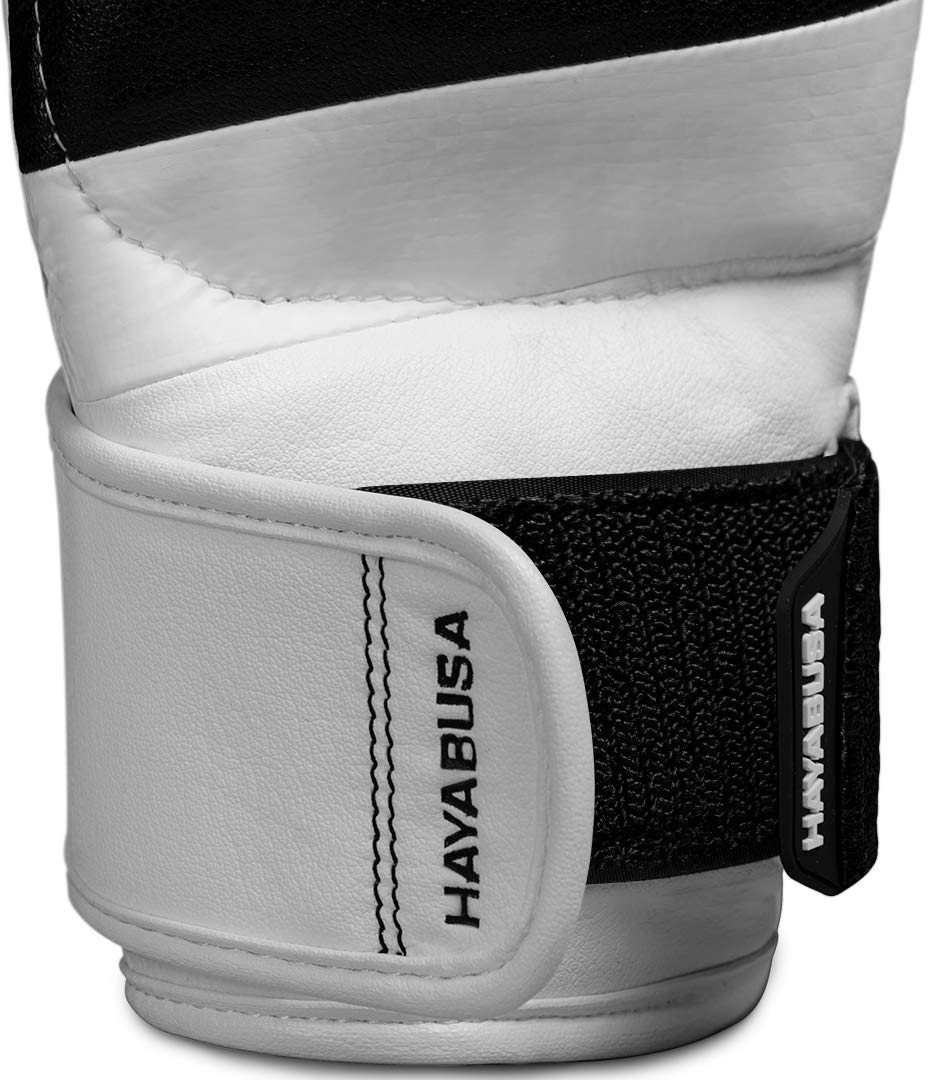 Hayabusa T3 4oz Pro Style MMA Gloves for Men and Women - White/Grey