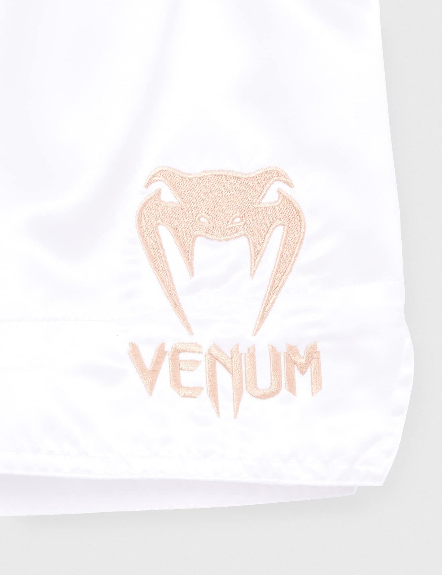 Venum Muay Thai Shorts Classic - White/Gold