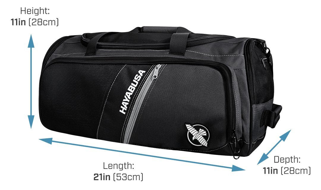 Hayabusa Ryoko Duffle Bag - Black/Grey