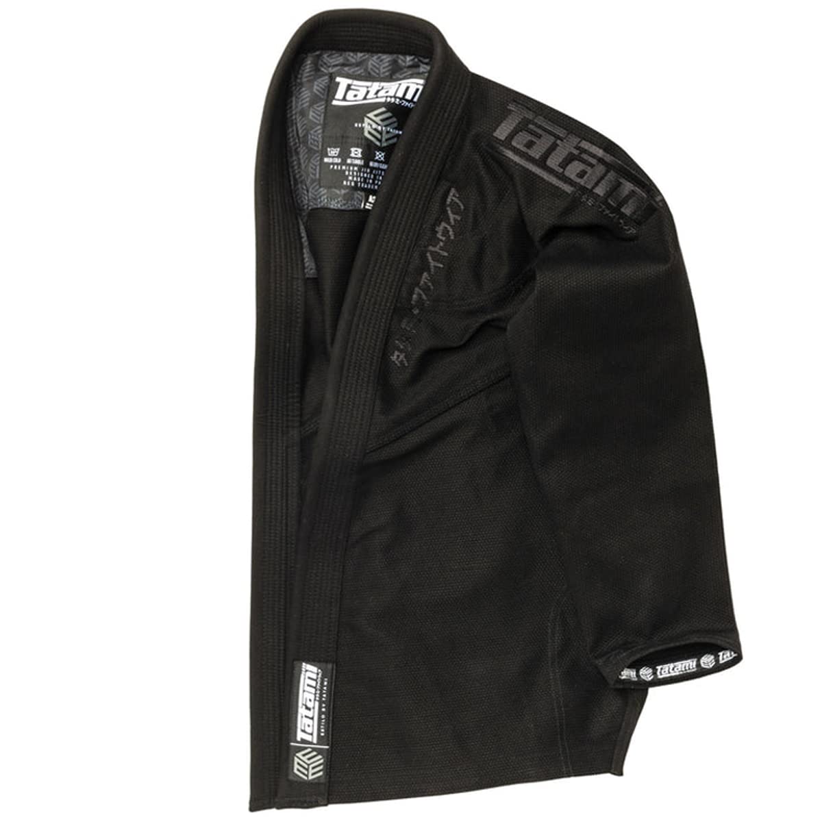 Tatami Fightwear Estilo Black Label BJJ Gi - Black/Black