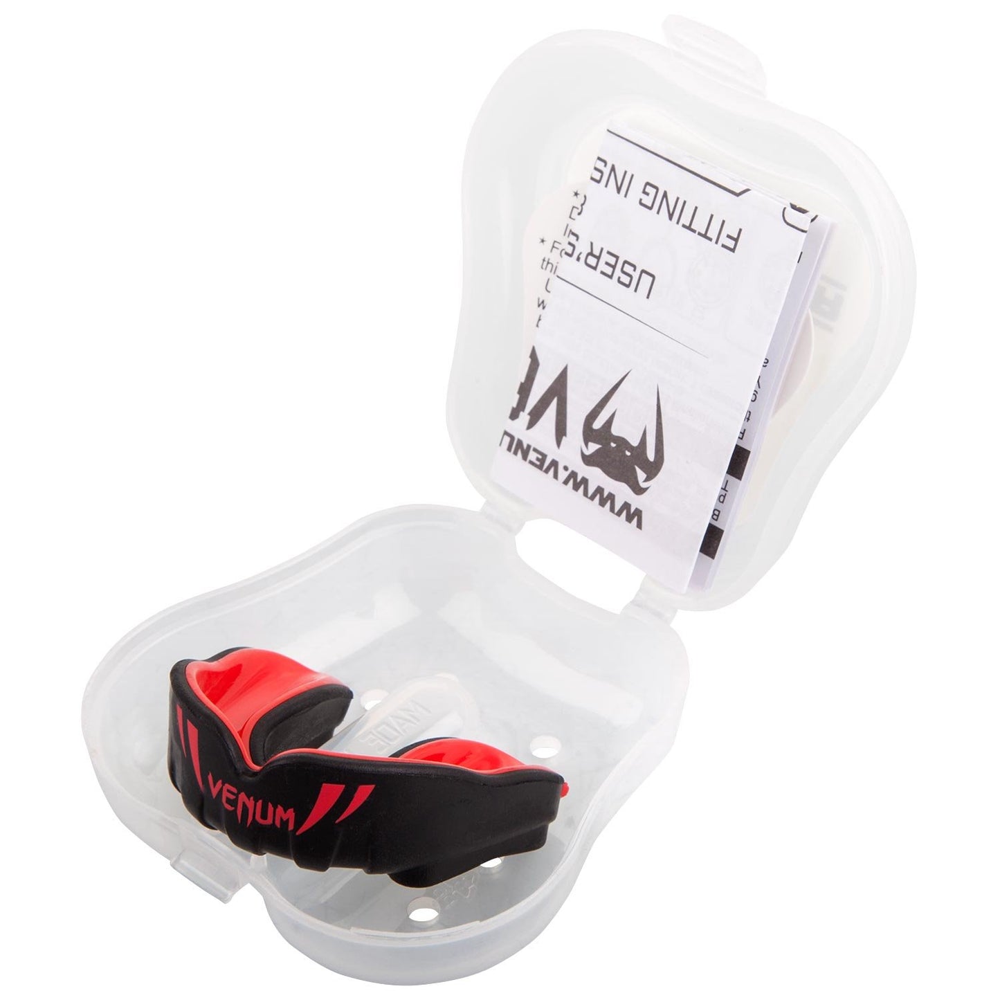 Venum Challenger Mouthguard - Black/Red