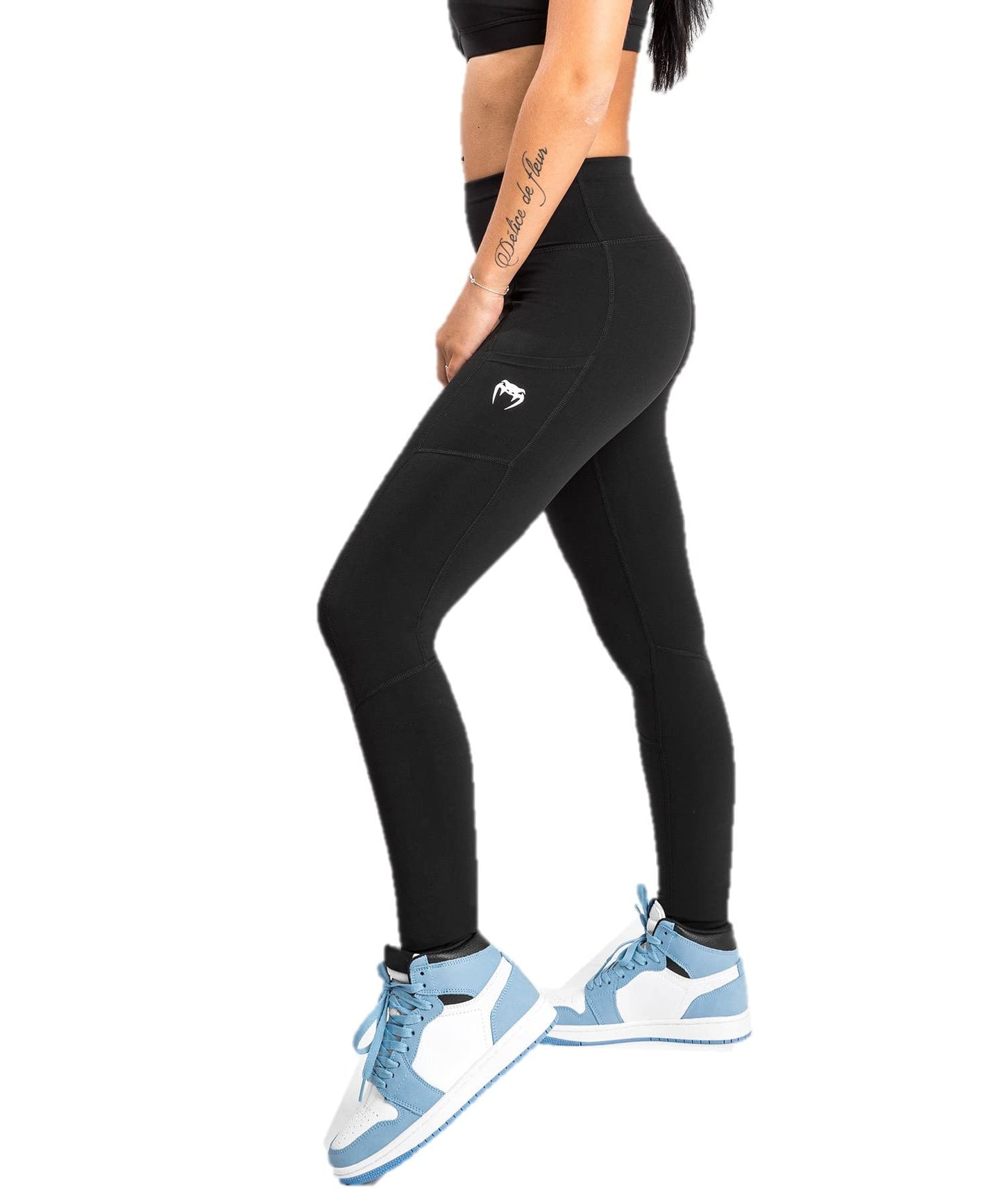 Venum Women's Standard Essential Performance Leggings - Black