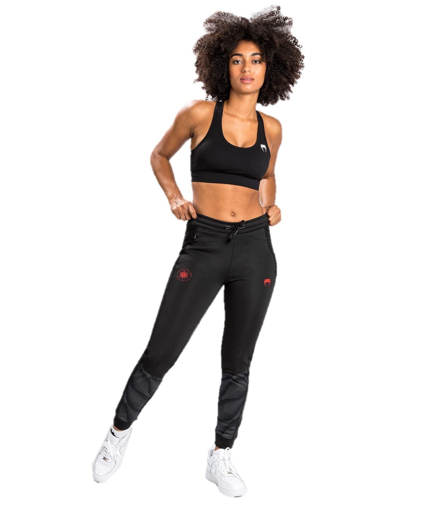 Venum Women's Standard Phantom Jogging Pants - Black/Red