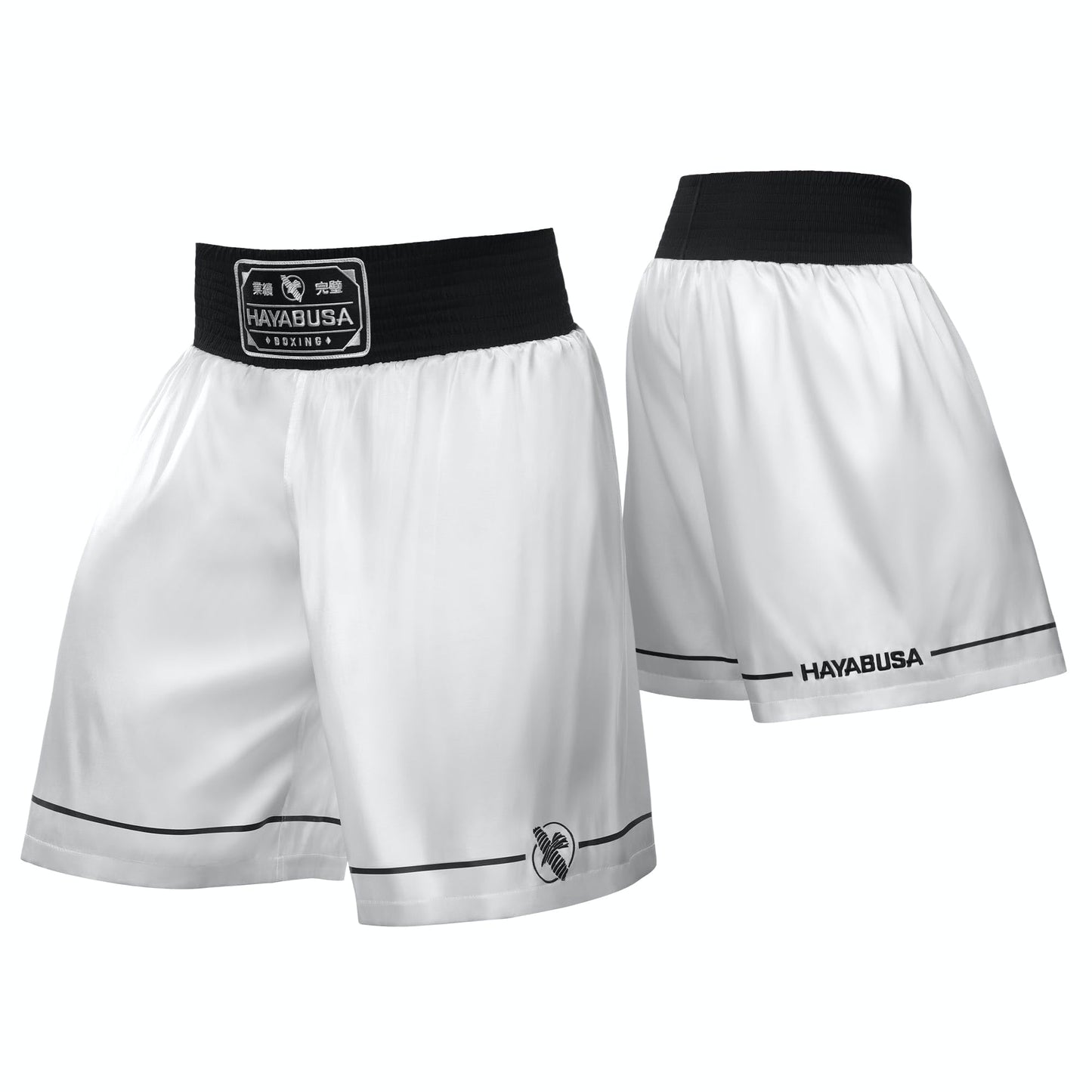 Hayabusa Pro Boxing Shorts - White