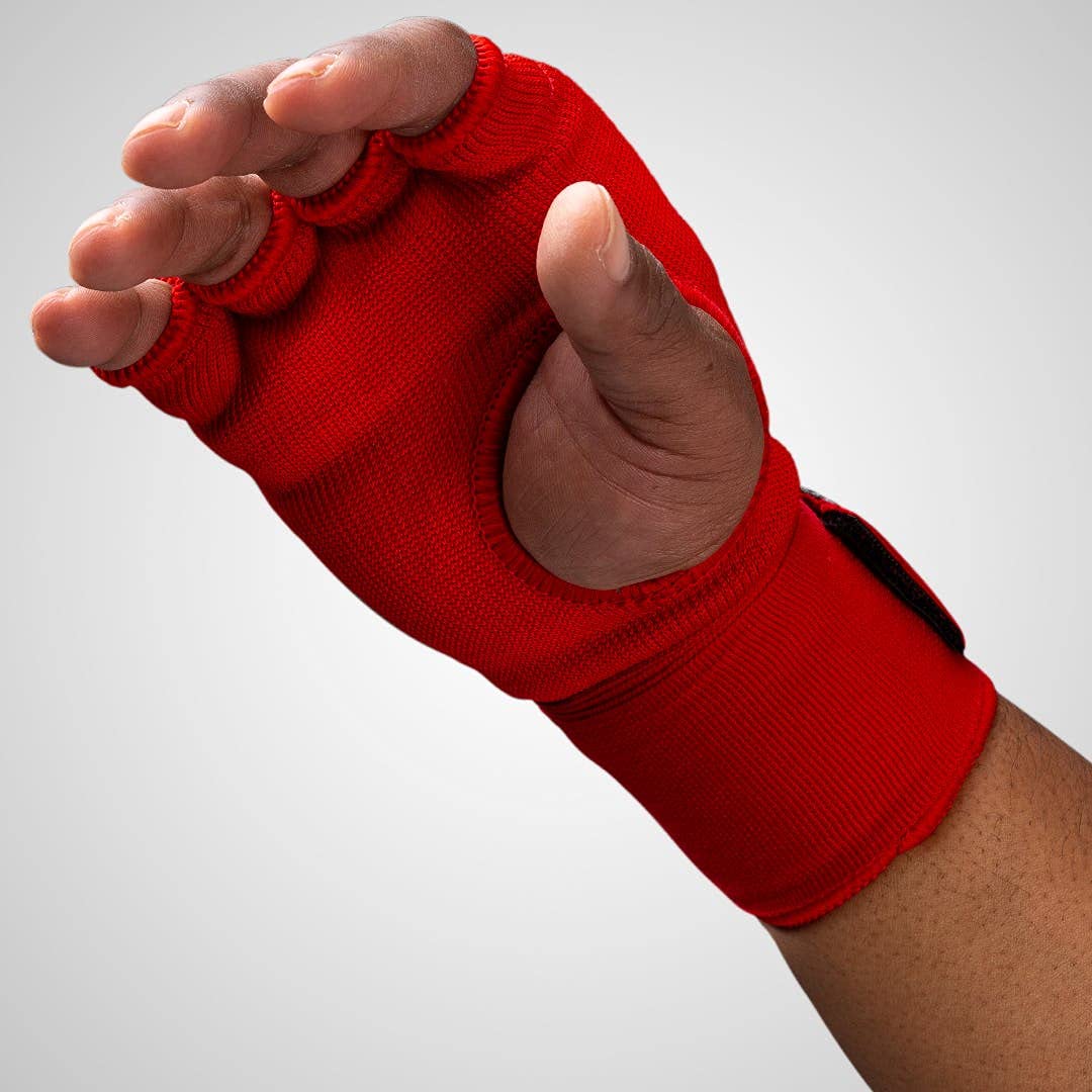 Hayabusa Quick Gel Boxing Hand Wrap Gloves - Red