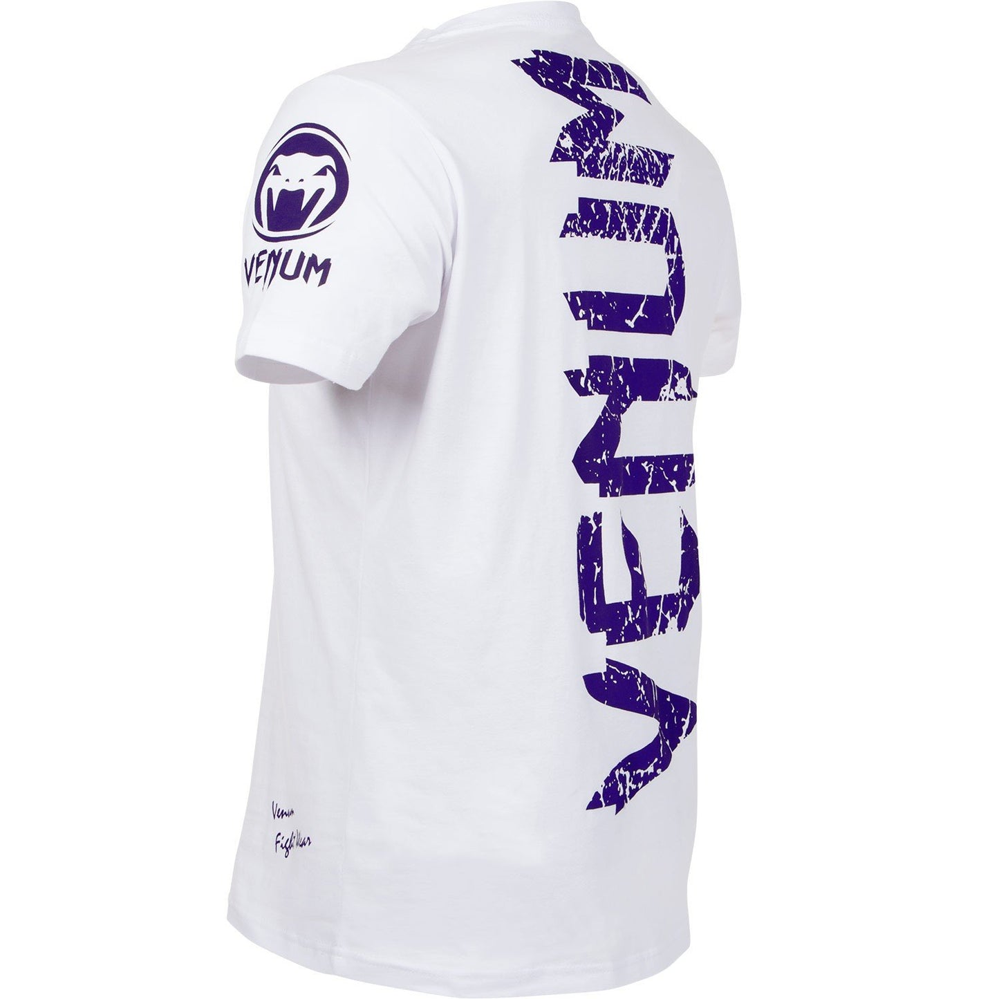 Venum Mens Classic T-Shirt - White/Purple