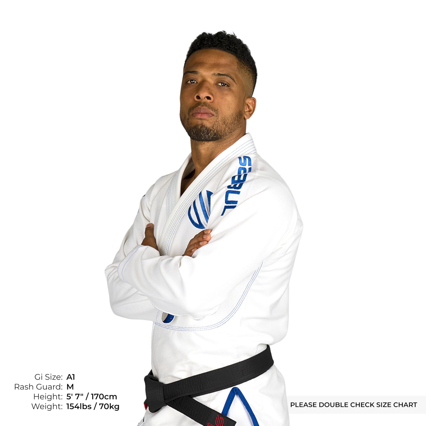 Sanabul Essentials BJJ Gi for Men - White