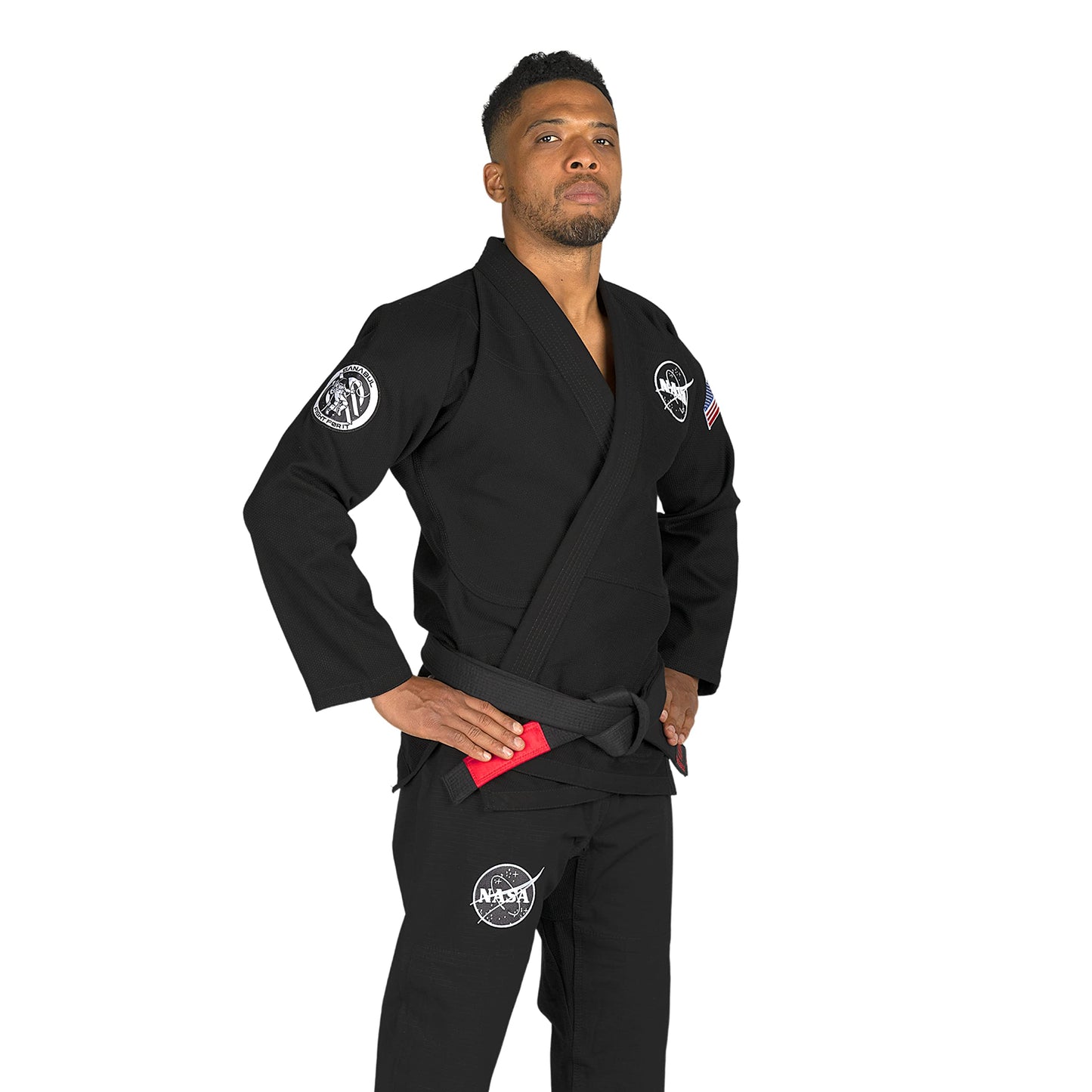 Sanabul NASA Brazilian Jiu Jitsu Gi for Men & Women - Black