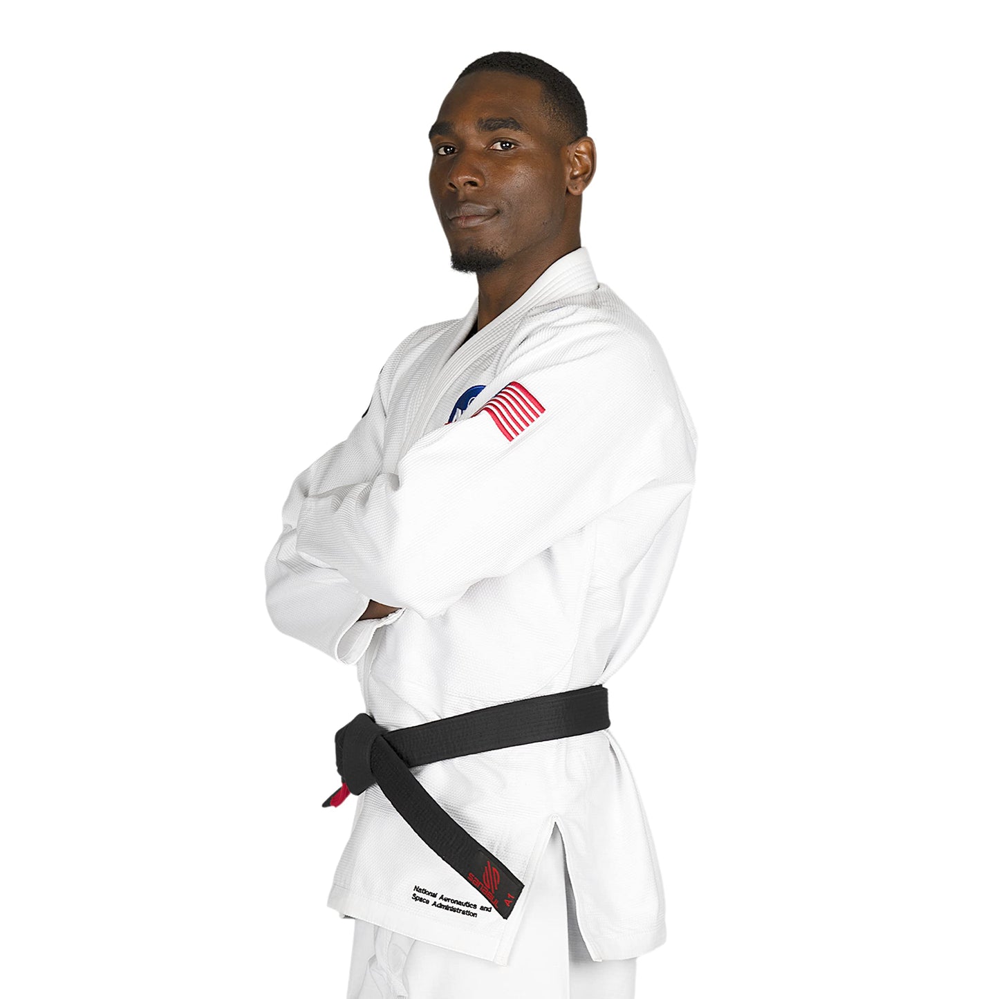 Sanabul NASA Brazilian Jiu Jitsu Gi for Men & Women - White/Black