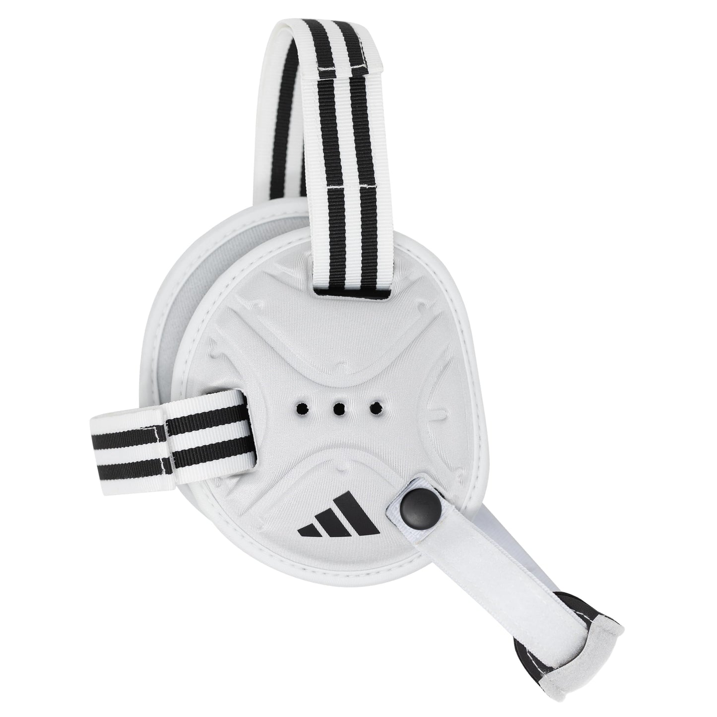 adidas Youth Wizard Wrestling Ear Guard - White/Black