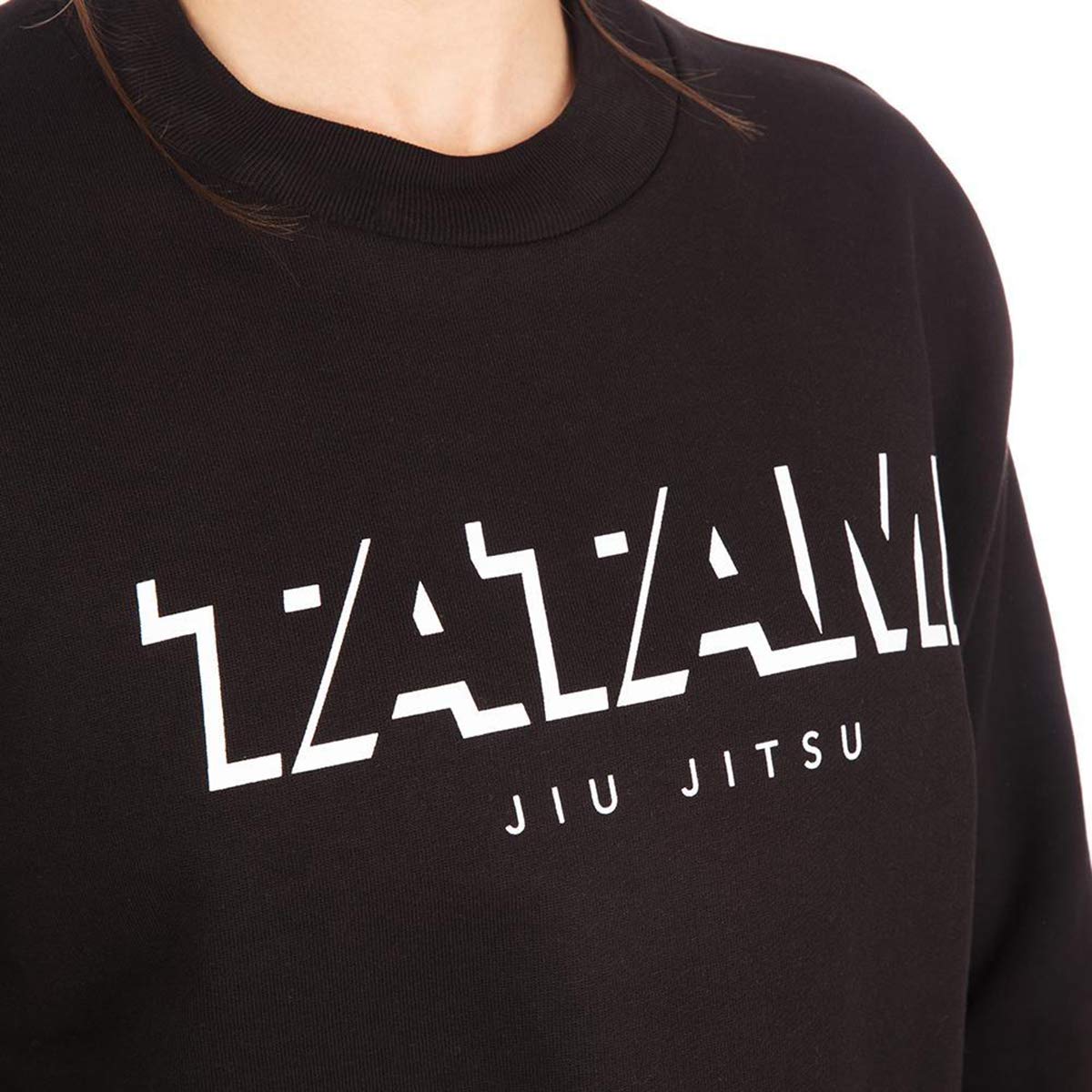 Tatami Fightwear Women's Cropped Pullover Sweatshirt - Black